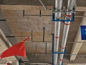 银海管廊支架的安装方法